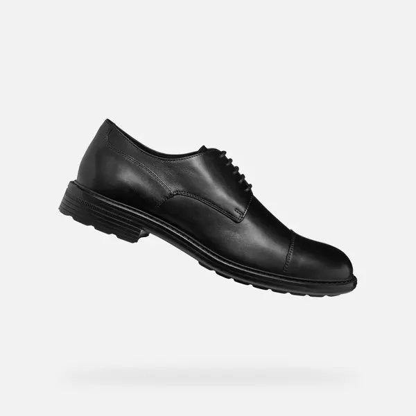 GEOX Black Men's Formal Shoes Geox Walk Pleasure - Men