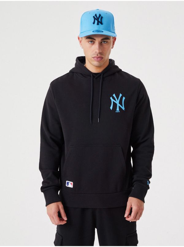 New Era Black Mens Hoodie New Era - Men