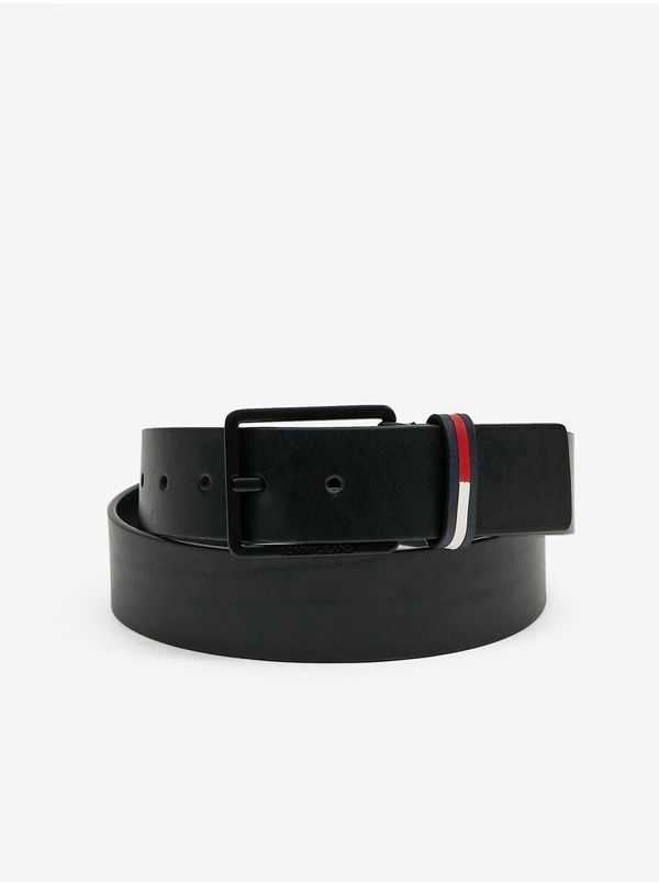 Tommy Hilfiger Black Men's Leather Strap Tommy Jeans - Men