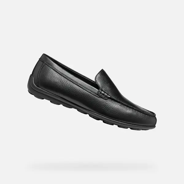 GEOX Black men's moccasins Geox Spherica EC16 - Men