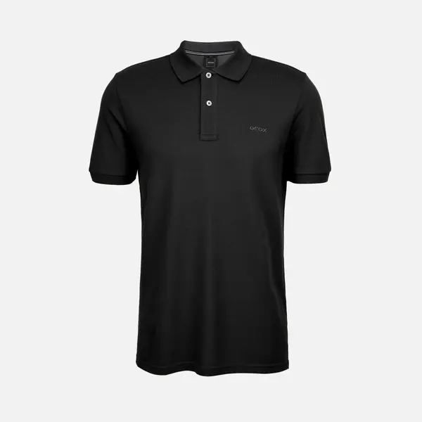 GEOX Black men's polo shirt Geox Polo - Men's