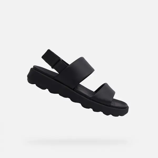 GEOX Black men's sandals Geox Spherica EC6 - Men's