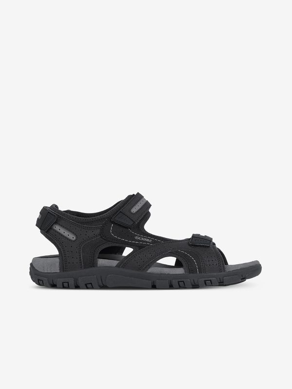 GEOX Black Men's Sandals Geox Strada