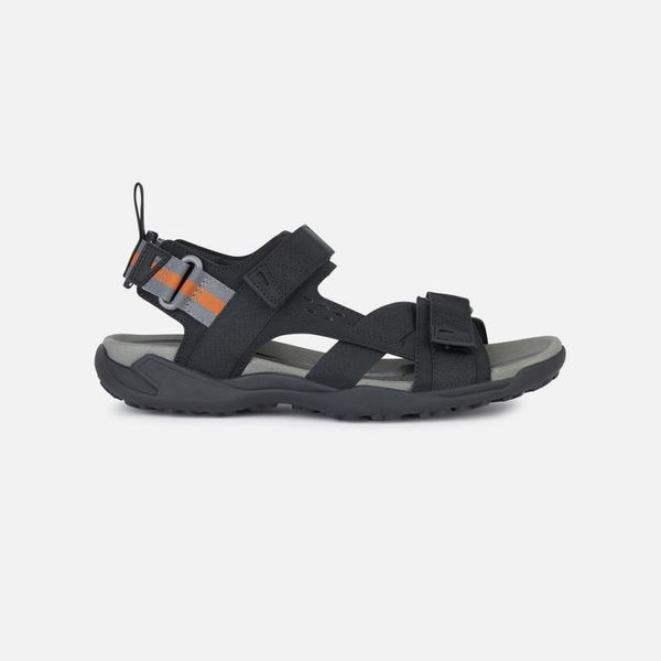 GEOX Black men's sandals Geox Terreno + Grip - Men