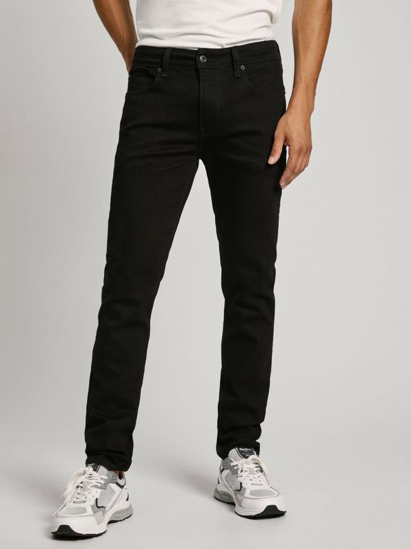 Pepe Jeans Black Men's Skinny Fit Jeans Pepe Jeans