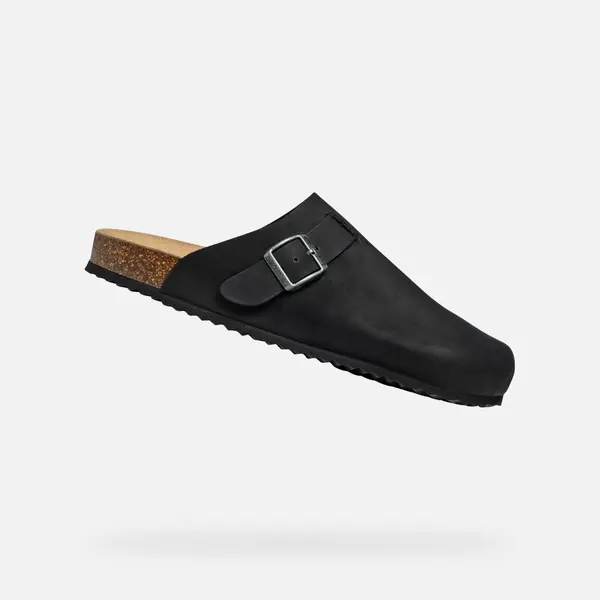 GEOX Black men's slippers Geox Ghita - Men's