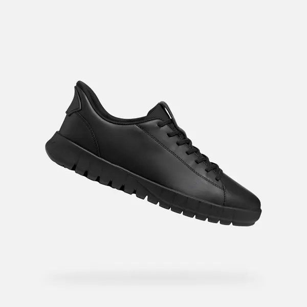 GEOX Black men's sneakers Geox Flextride Plus - Men