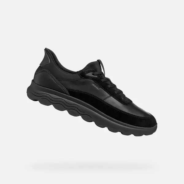 GEOX Black men's sneakers Geox Spherica Plus - Men's