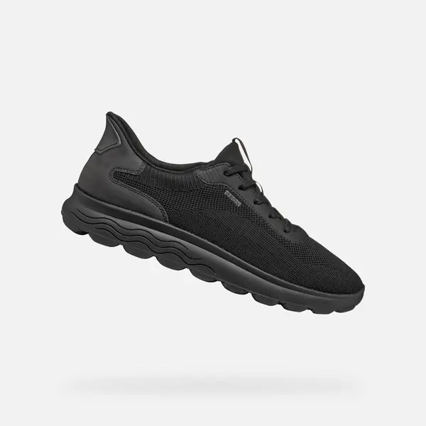 GEOX Black men's sneakers Geox Spherica Plus - Men's