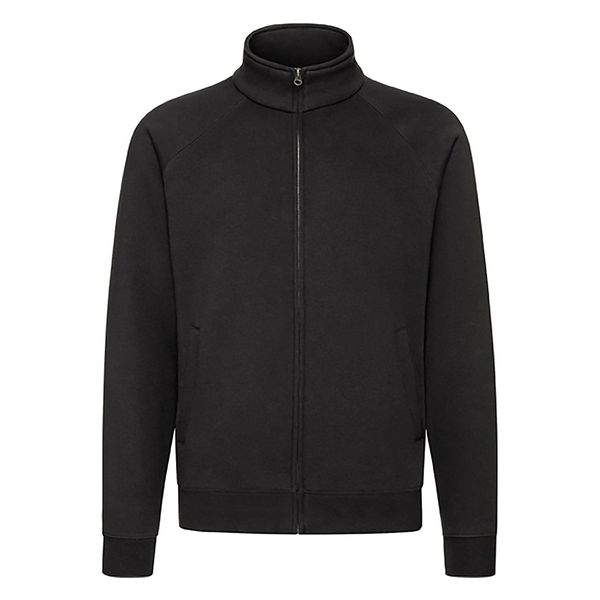 Fruit of the Loom Black Men's Sweat Jacket Fruit of the Loom