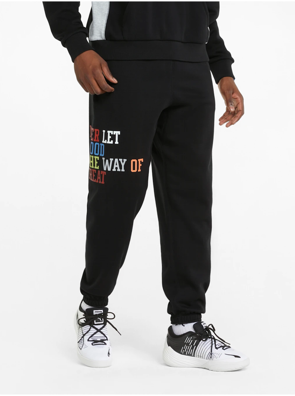 Puma Black Mens Sweatpants Puma Playbook - Men