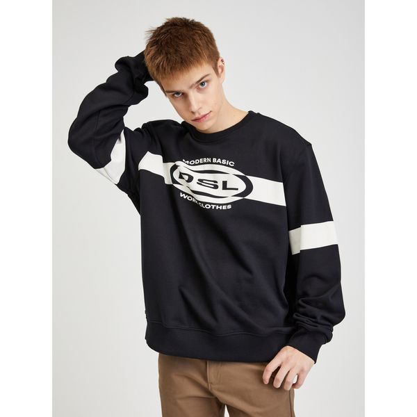 Diesel Black Men's Sweatshirt Diesel - Men