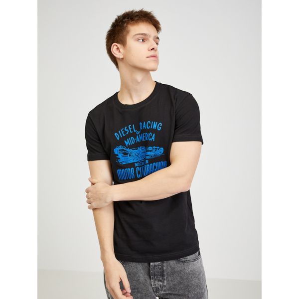 Diesel Black Men's T-Shirt Diesel - Men's