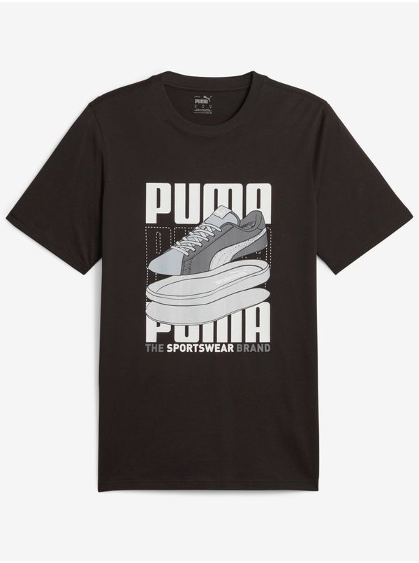 Puma Black Men's T-Shirt Puma Sneaker - Men
