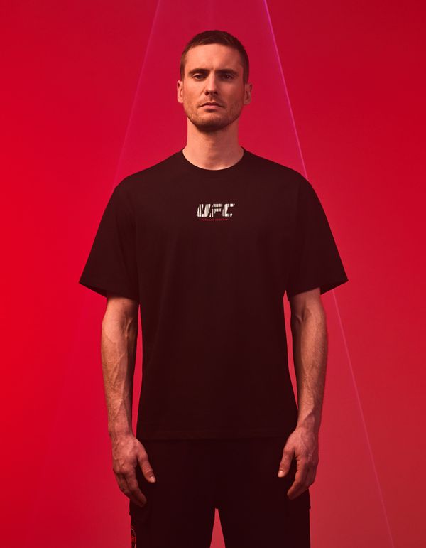 Celio Black men's T-shirt with Celio UFC print