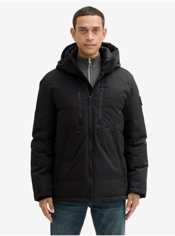 Tom Tailor Black men's winter jacket Tom Tailor - Men's