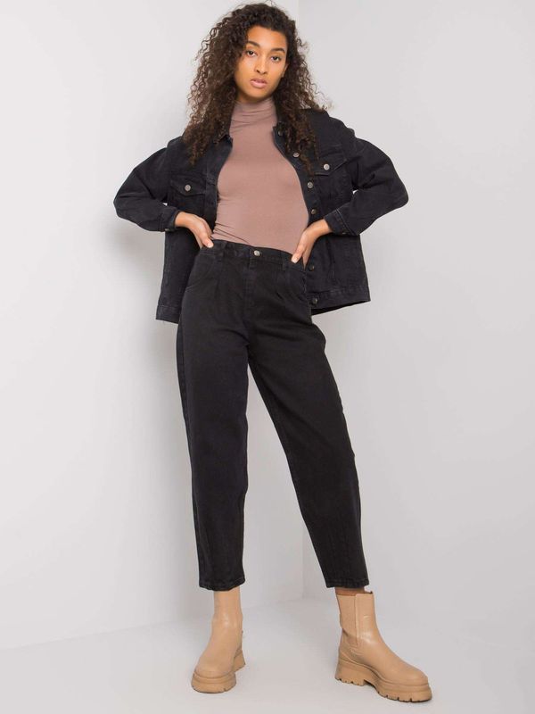 Fashionhunters Black mom jeans from Oakville