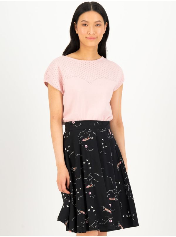 Blutsgeschwister Black patterned skirt Blutsgeschwister - Women