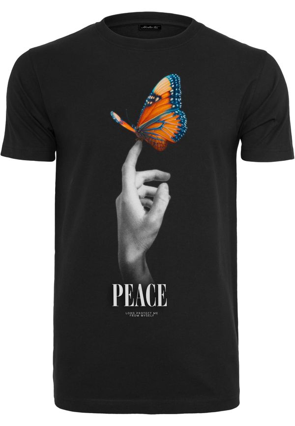 Mister Tee Black Peace Butterfly T-Shirt