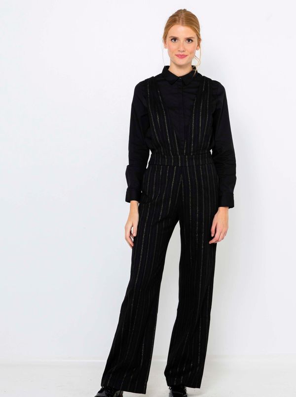 CAMAIEU Black striped overall CAMAIEU - Women