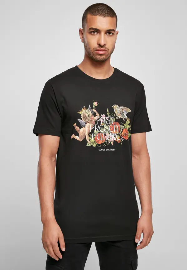 Mister Tee Black T-shirt from the past, present and future