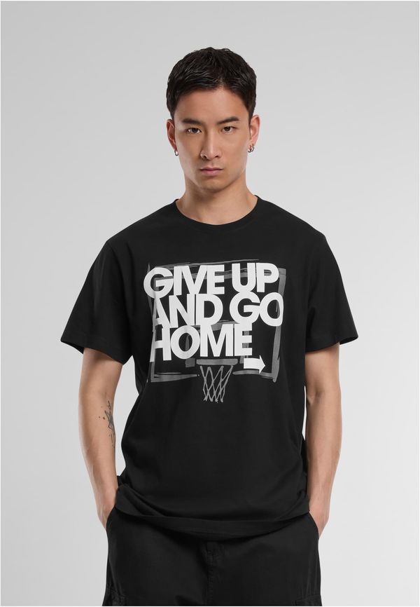 Mister Tee Black T-Shirt Give Up and Go Home