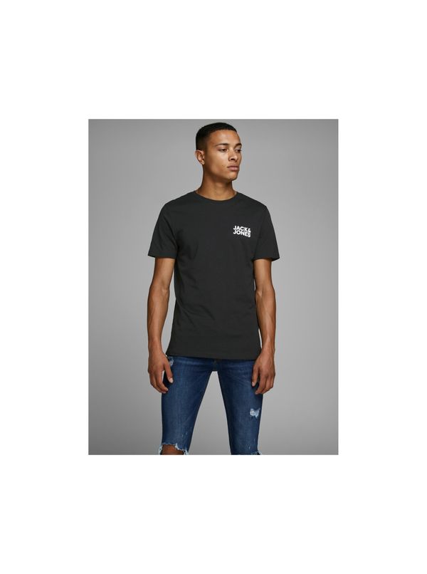 Jack & Jones Black T-Shirt Jack & Jones Corp - Men