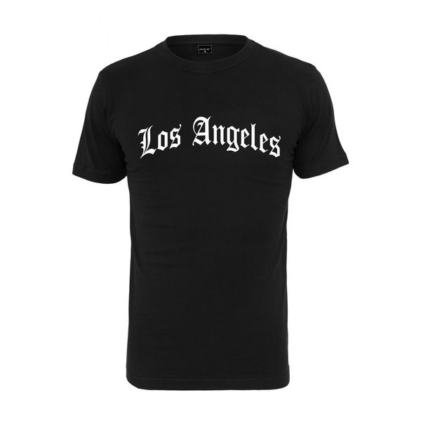 Mister Tee Black T-shirt with Los Angeles inscription