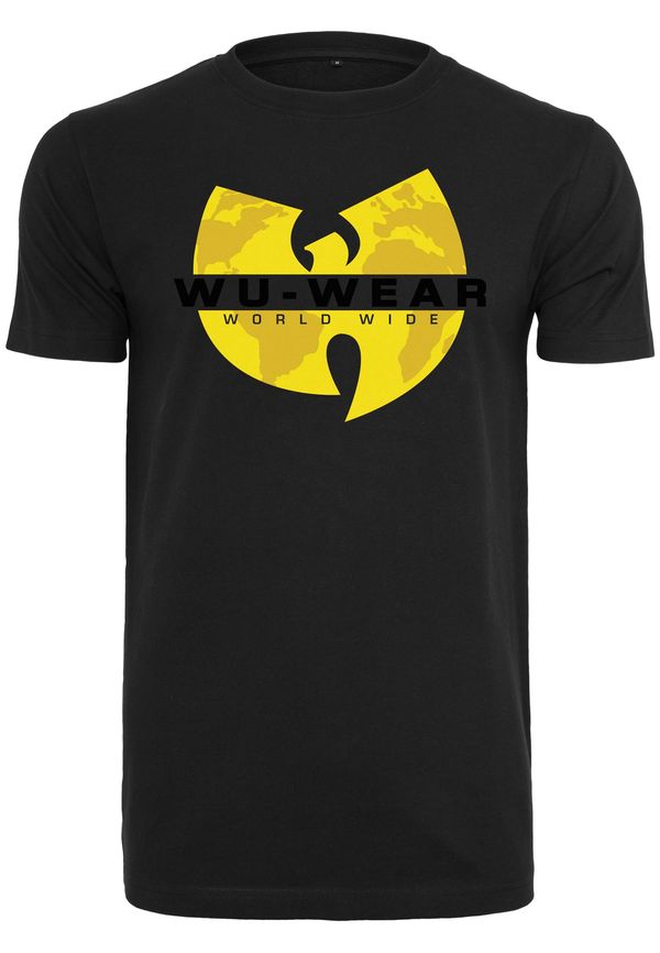 Wu-Wear black T-shirt with Wu Wear logo