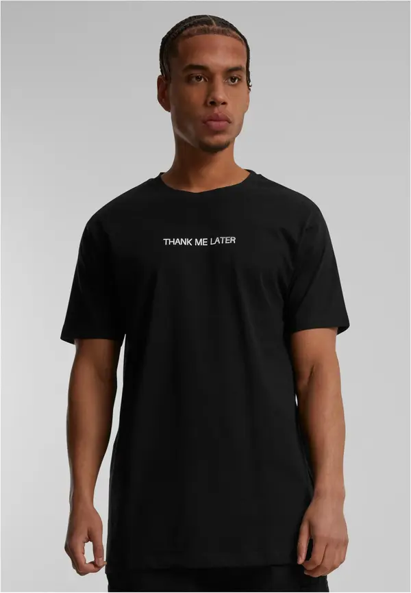Mister Tee Black Thank Me Later T-shirt