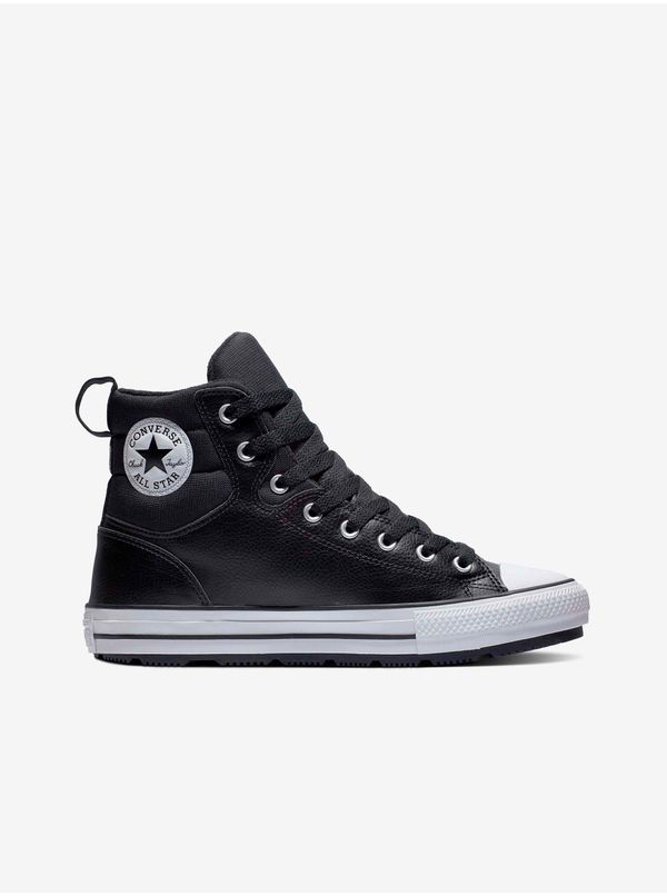 Converse Black Unisex Converse Chuck Taylor All Star Fau Ankle Sneakers - Unisex
