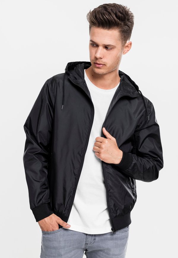 UC Men Black windbreaker