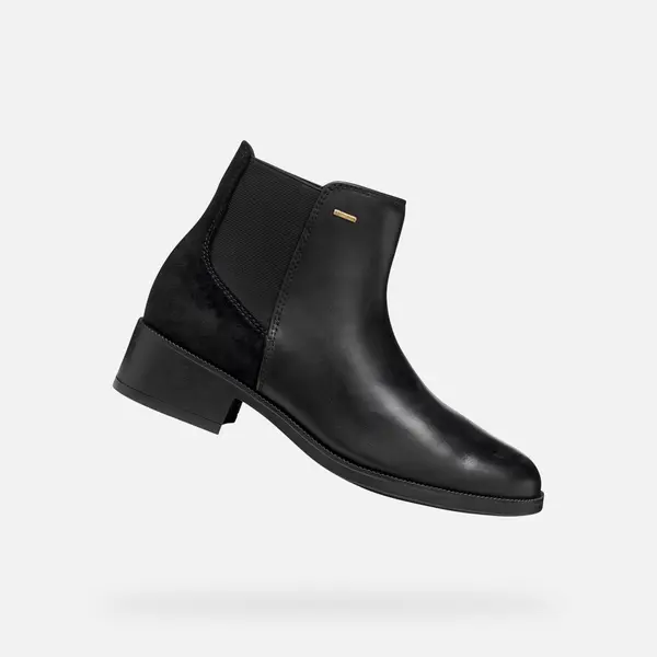 GEOX Black Women's Ankle Boots Geox Camexia NP ABX - Ladies