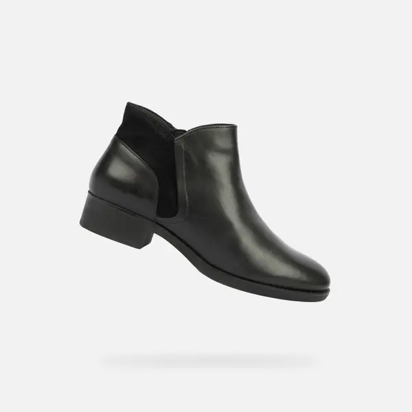 GEOX Black women's ankle boots Geox Felicity - Women's