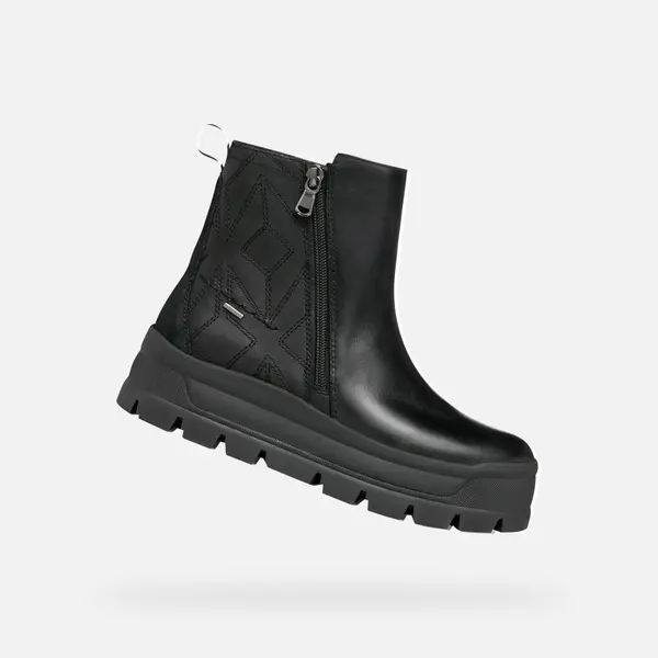 GEOX Black women's ankle boots Geox Spherica Ec7.1 Abx - Women's