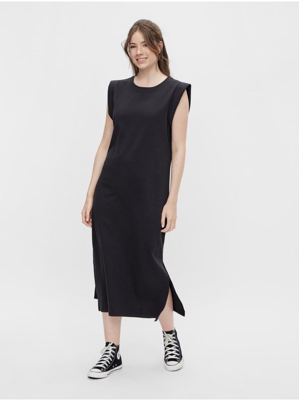 Pieces Black women's basic maxi dress Pieces Chilli - Women's