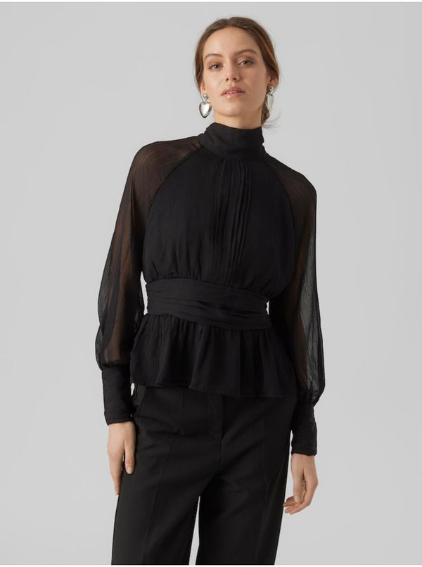 AWARE by VERO MODA Black women's blouse AWARE by VERO MODA Gaila - Women