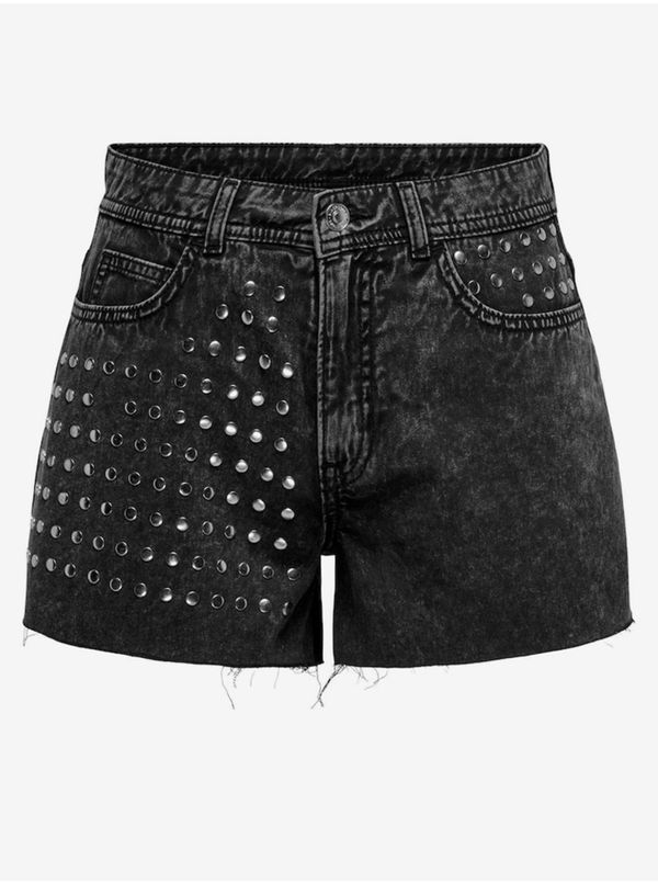 Only Black women's denim shorts ONLY Manja - Women