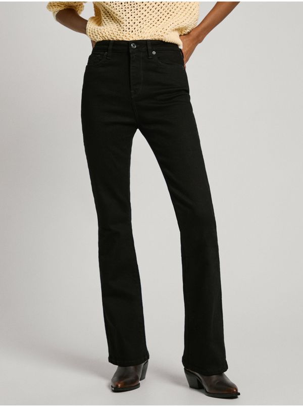 Pepe Jeans Black women's flared fit jeans Jeans Pepe Jeans - Women