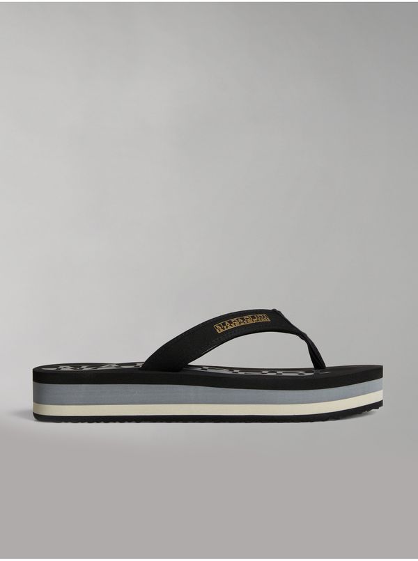 Napapijri Black Women's Flip-Flops NAPAPIJRI - Women