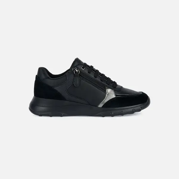 GEOX Black Women's Geox Alleniee Sneakers - Women's