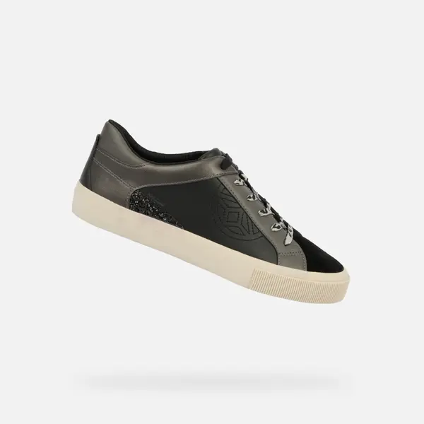 GEOX Black Women's Geox Emmeleny Sneakers - Women's