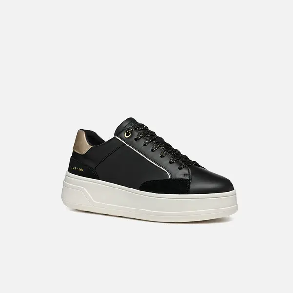 GEOX Black Women's Geox Spherica Ecub-2 Sneakers - Women's