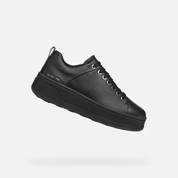 GEOX Black Women's Geox Spherica Ecub-2 Sneakers - Women's