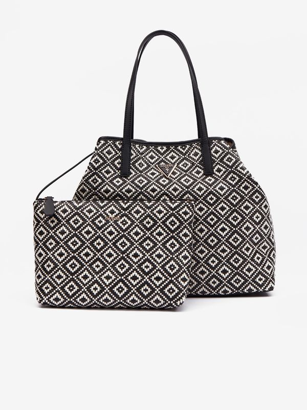 Guess Black women's handbag Guess Vikky II Large Tote