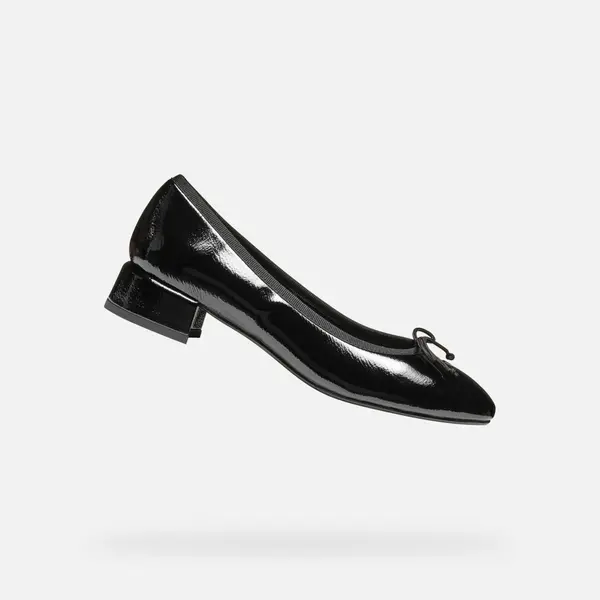 GEOX Black women's heeled shoes Geox Floretia - Women's