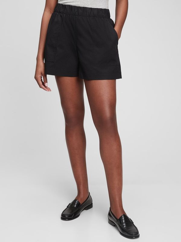 GAP Black women's high-waisted shorts GAP