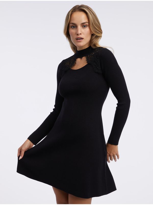 Orsay Black women's knitted dress ORSAY