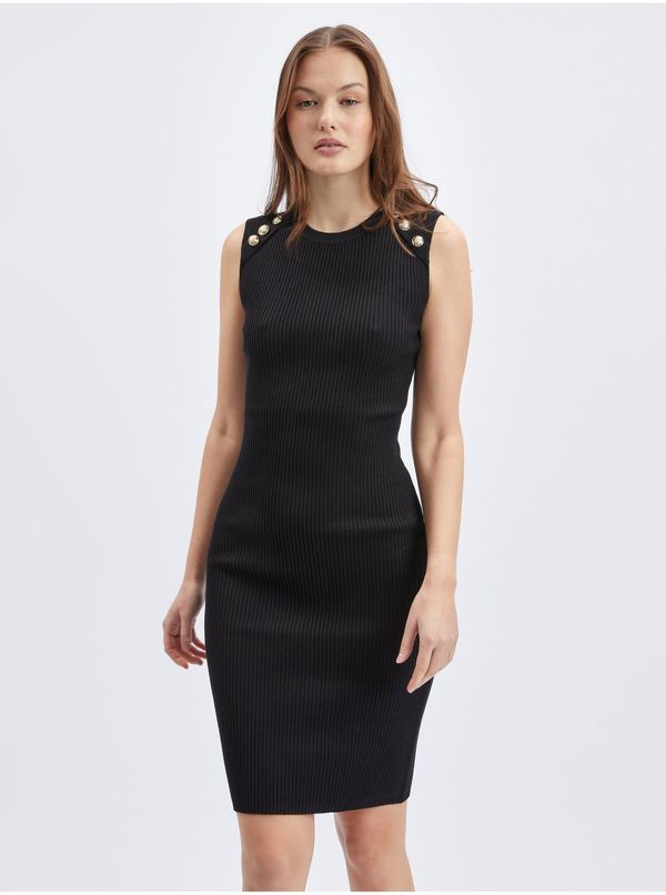 Orsay Black women's knitted dress ORSAY