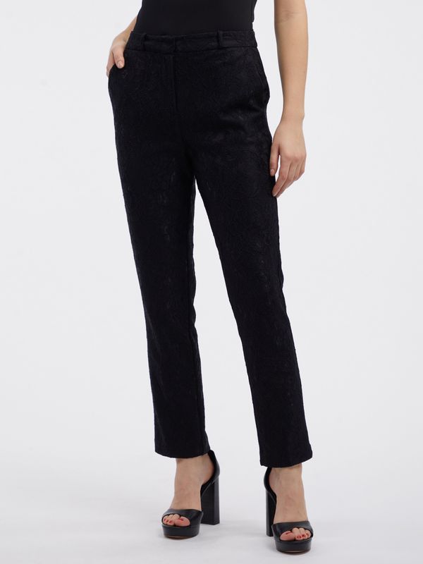 Orsay Black women's lace trousers ORSAY